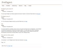 Tablet Screenshot of profigent.com